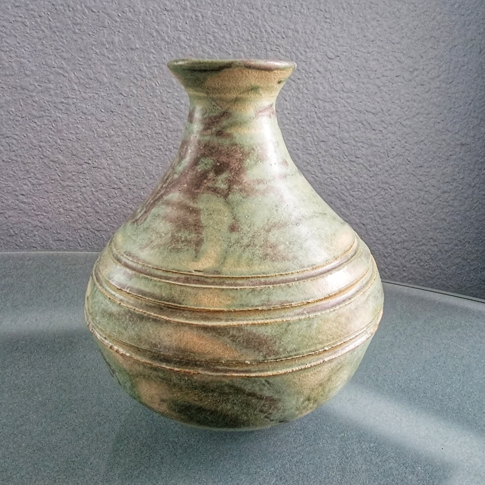 Studio Pottery signed Vase
